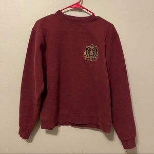 Maroon Obey sweatshirt